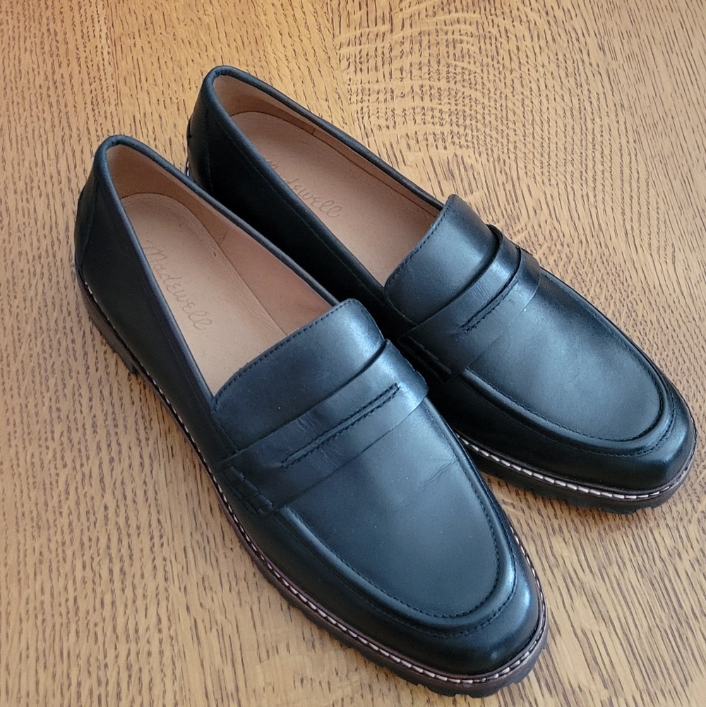 Madewell The Corinne Lugsole Loafers - black - Picture 8 of 13